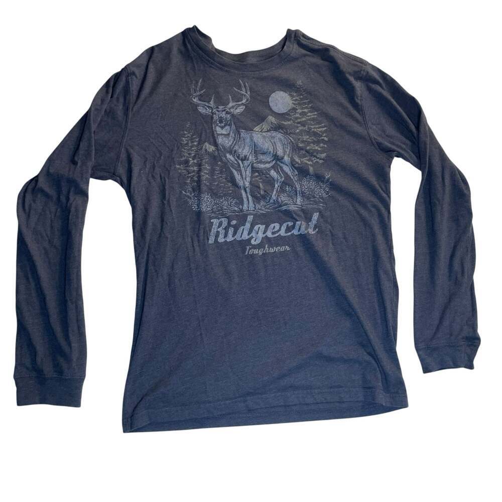 Ridgecut Toughwear Deer Graphic Long Sleeve T-Shirt Men’s Medium